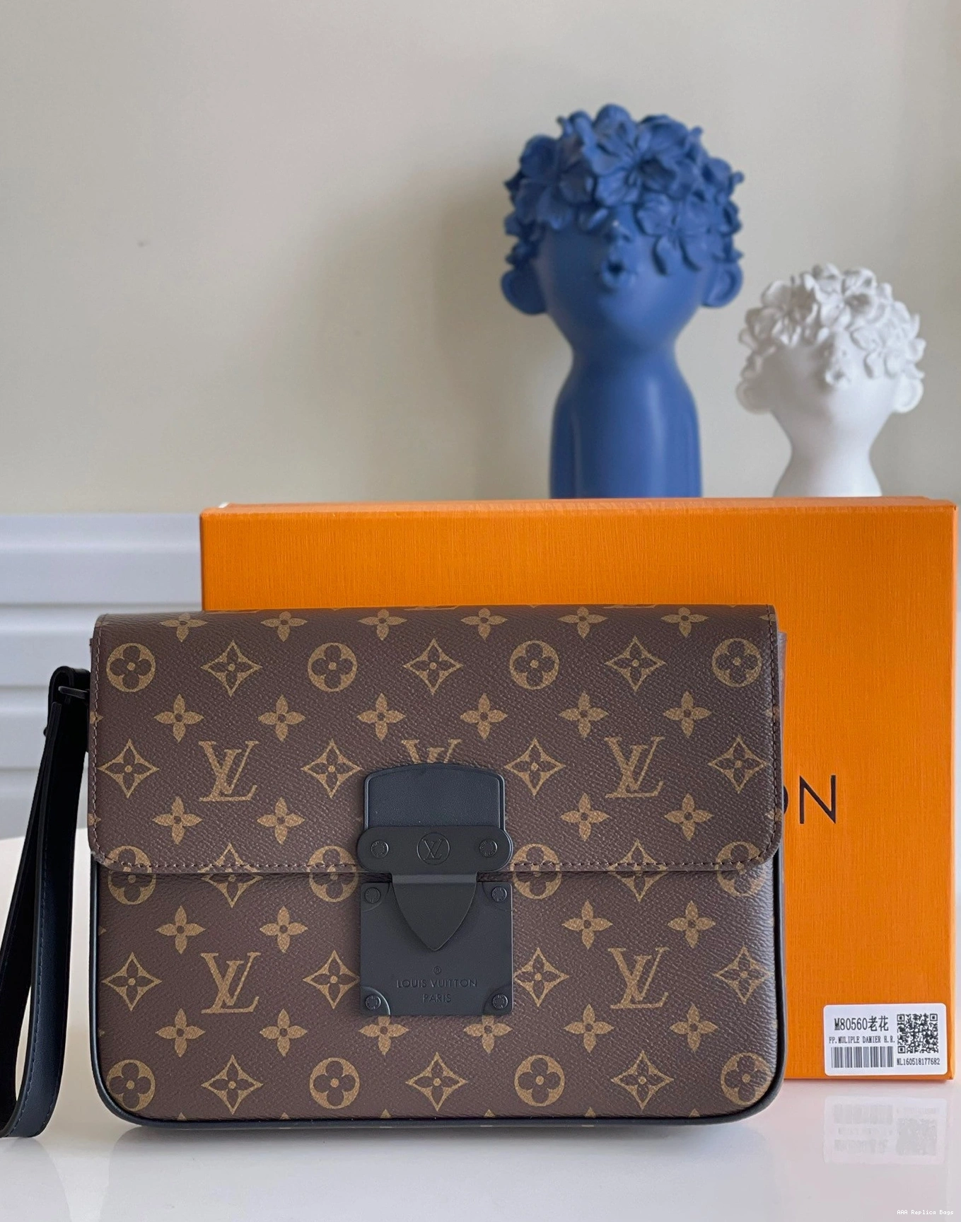 Aaa replica ru LOUIS LOCK S POUCH VUITTON A4 0726